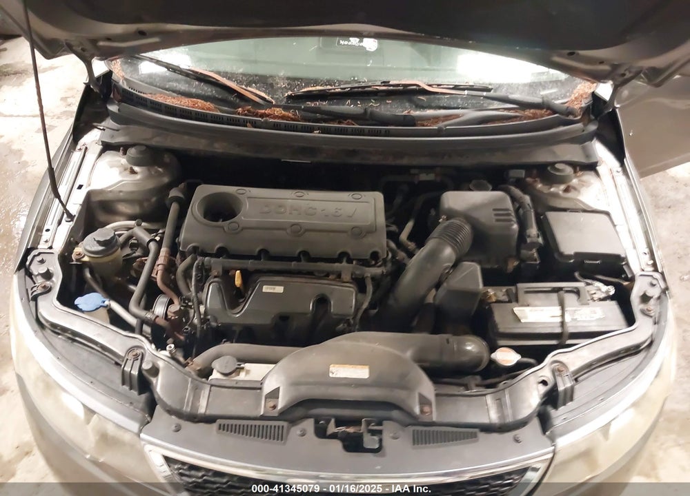 2012 KIA FORTE VIN: KNAFU4A21C5543173