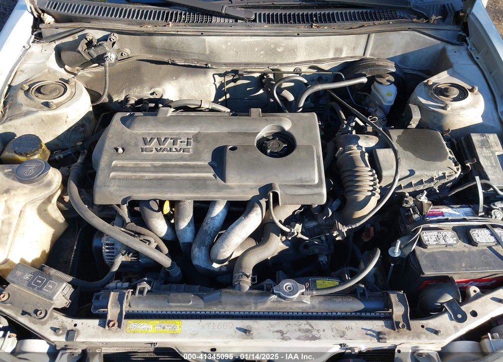 2002 TOYOTA COROLLA CE VIN: 2T1BR12E02C548960