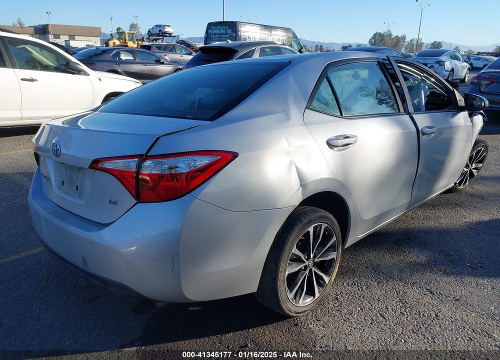 2016 TOYOTA COROLLA VIN: 5YFBURHE5GP432083