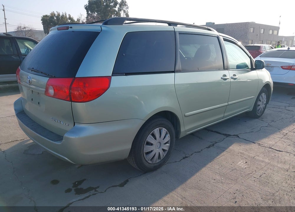 2009 TOYOTA SIENNA LE VIN: 5TDZK23C99S273368