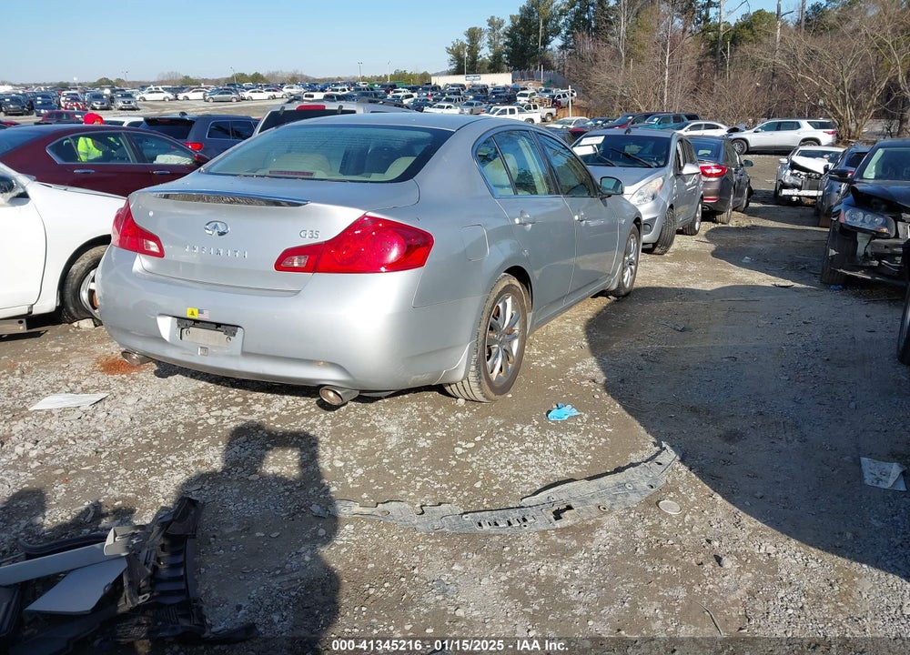 2007 INFINITI G35 VIN: JNKBV61E97M725668