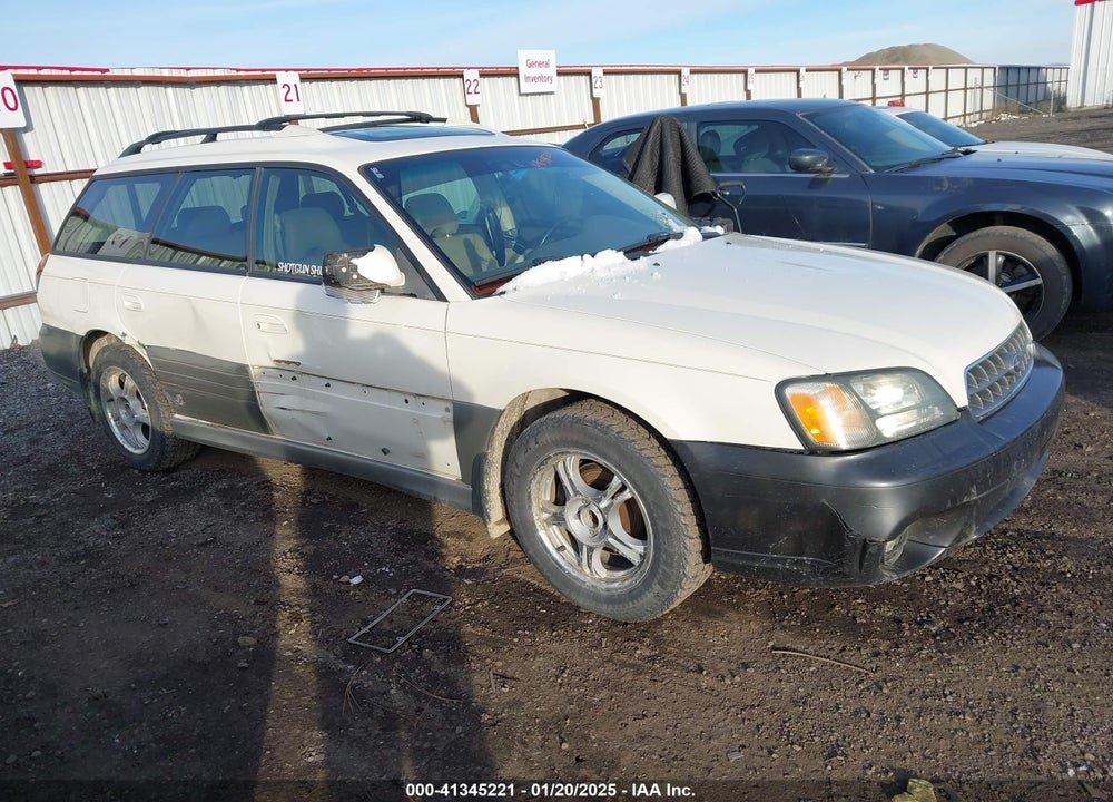 2003 SUBARU LEGACY OUTBACK LTD VIN: 4S3BH686137610336