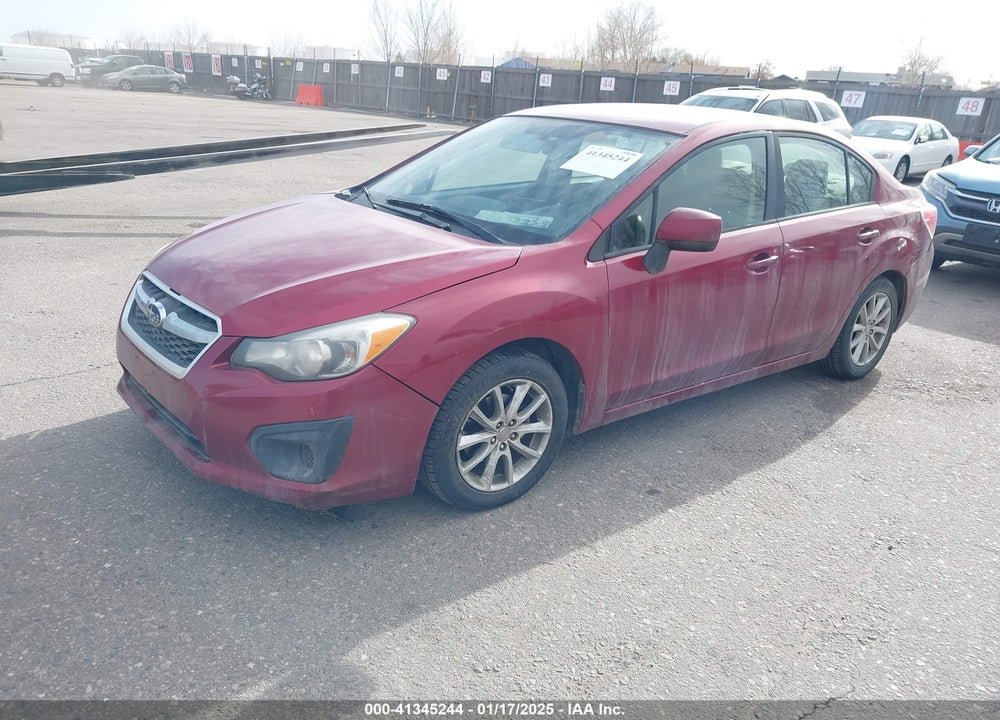 2013 SUBARU IMPREZA VIN: JF1GJAC67DH020759