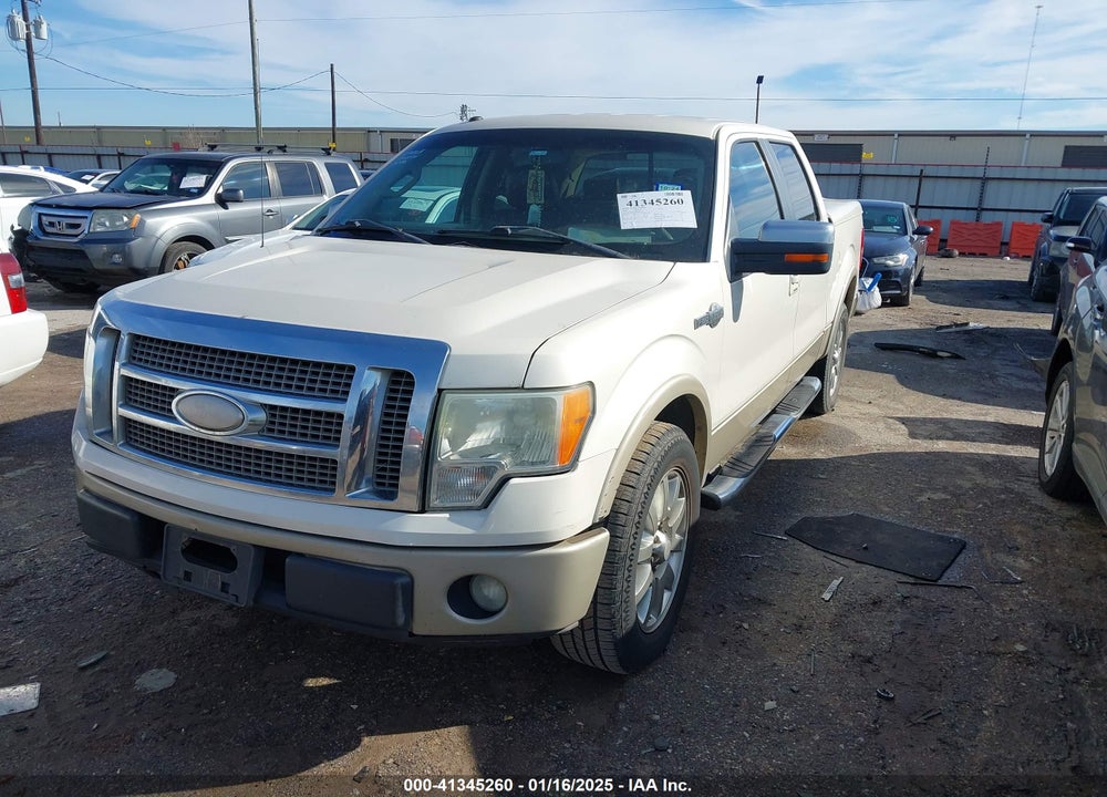 2009 FORD F-150 KING RANCH/LARIAT/PLATINUM/XL/XLT VIN: 1FTPW12V29KB67733