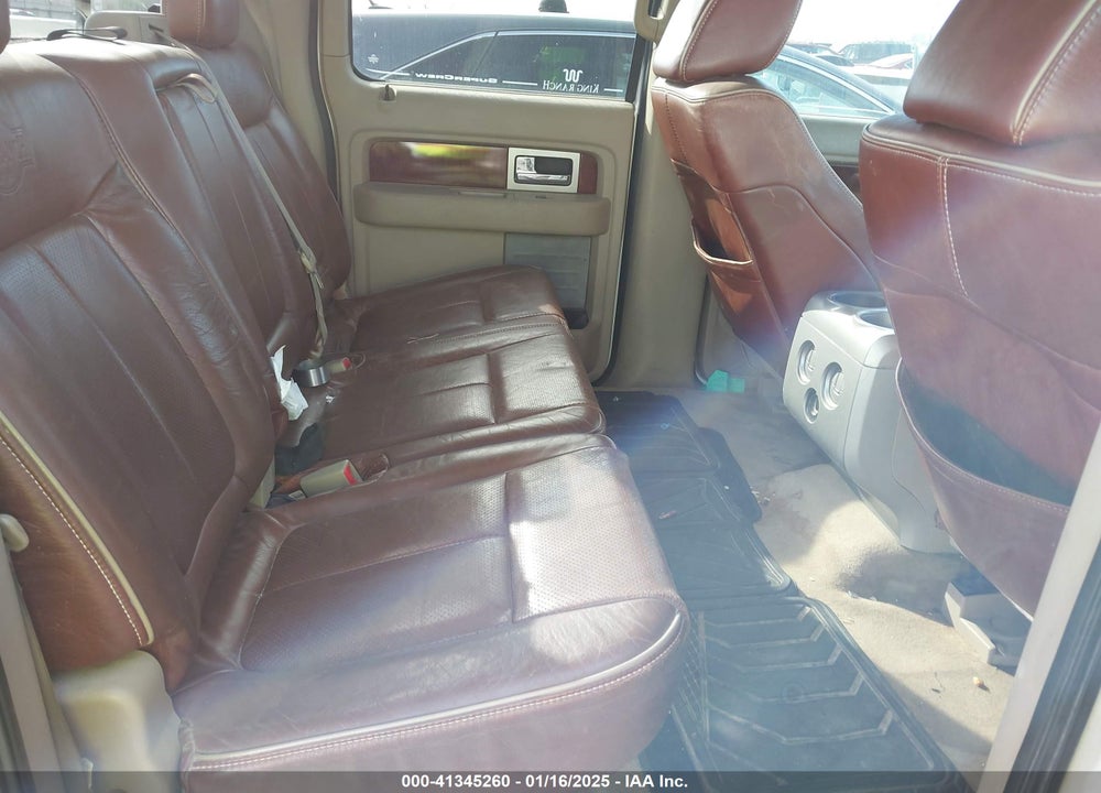 2009 FORD F-150 KING RANCH/LARIAT/PLATINUM/XL/XLT VIN: 1FTPW12V29KB67733