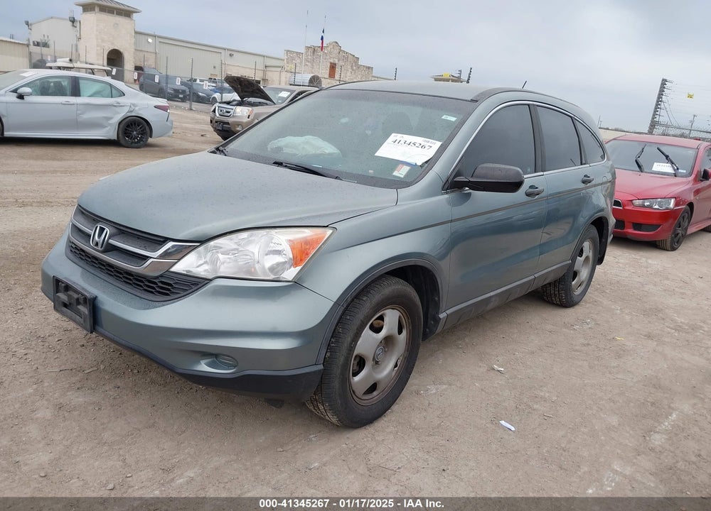 2011 HONDA CR-V LX VIN: 5J6RE4H32BL069847