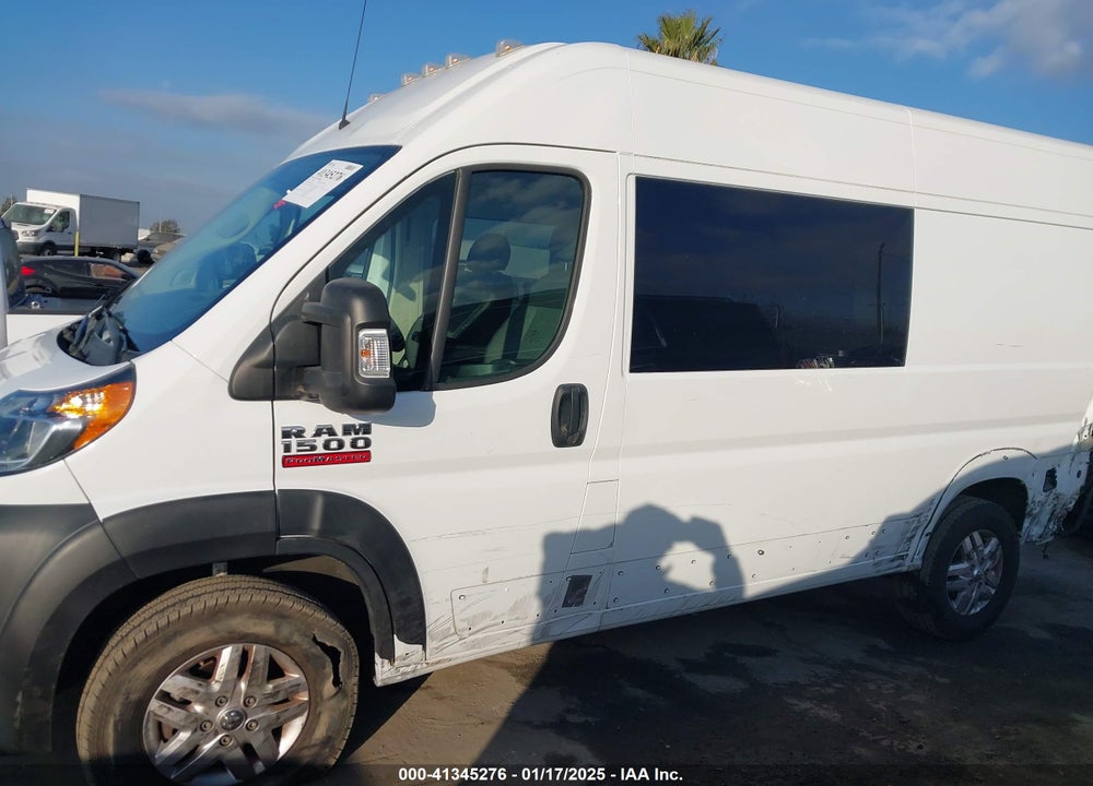2021 RAM PROMASTER 1500 136 WB VIN: 3C6ERVBG8ME506392