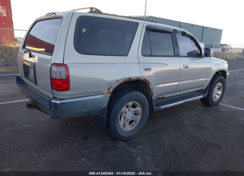 1997 TOYOTA 4RUNNER SR5 V6 VIN: JT3HN86R8V0127809