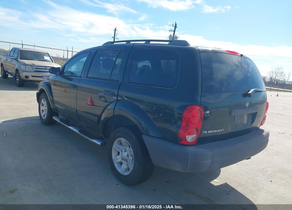 2005 DODGE DURANGO ST VIN: 1D4HD38K35F602851