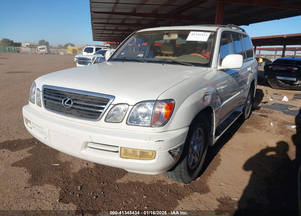 2000 LEXUS LX 470 VIN: JT6HT00W0Y0089537