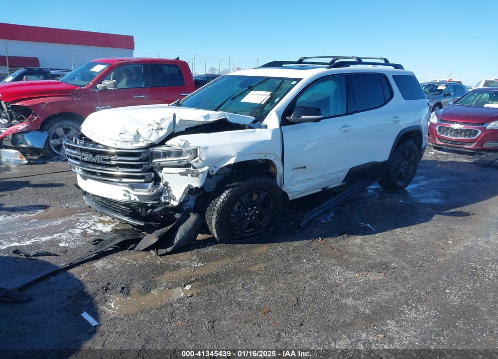2022 GMC ACADIA AWD AT4 VIN: 1GKKNLLS8NZ125747