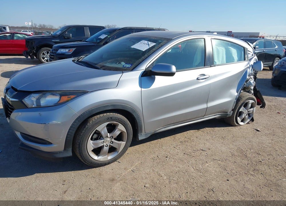 2018 HONDA HR-V LX VIN: 3CZRU6H38JM707059