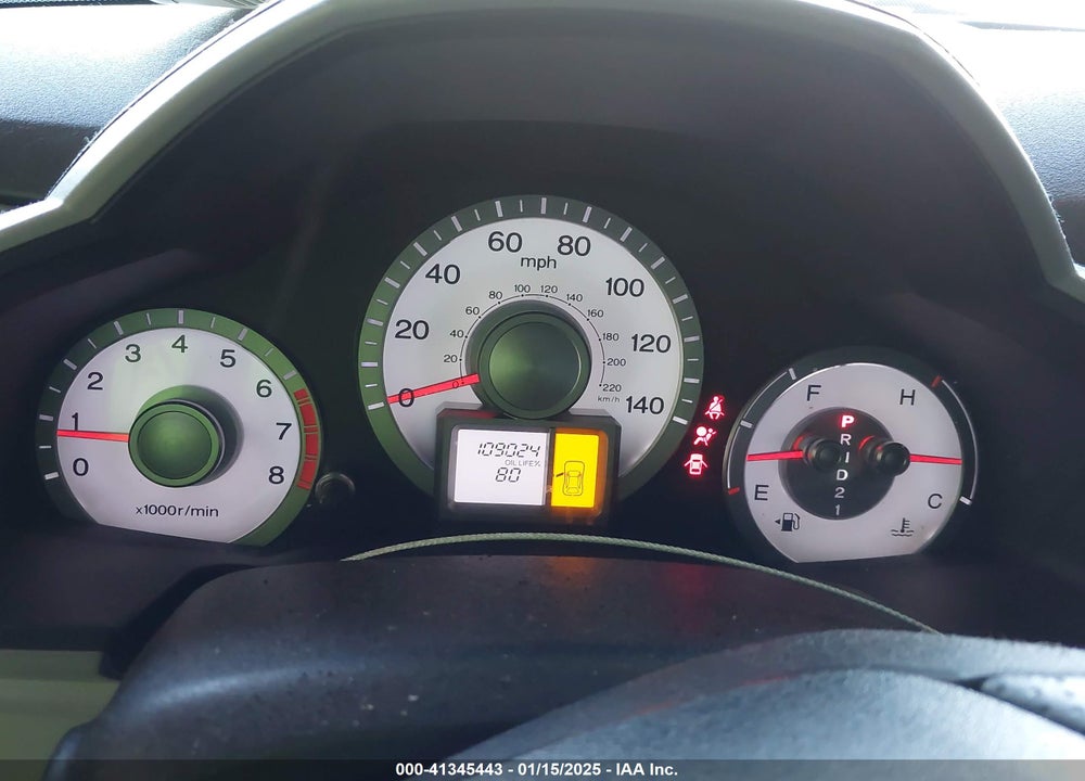 2010 HONDA PILOT LX VIN: 5FNYF3H22AB010735