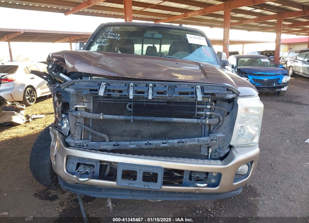 2011 FORD F-350 LARIAT VIN: 1FT8W3BT7BEB66032