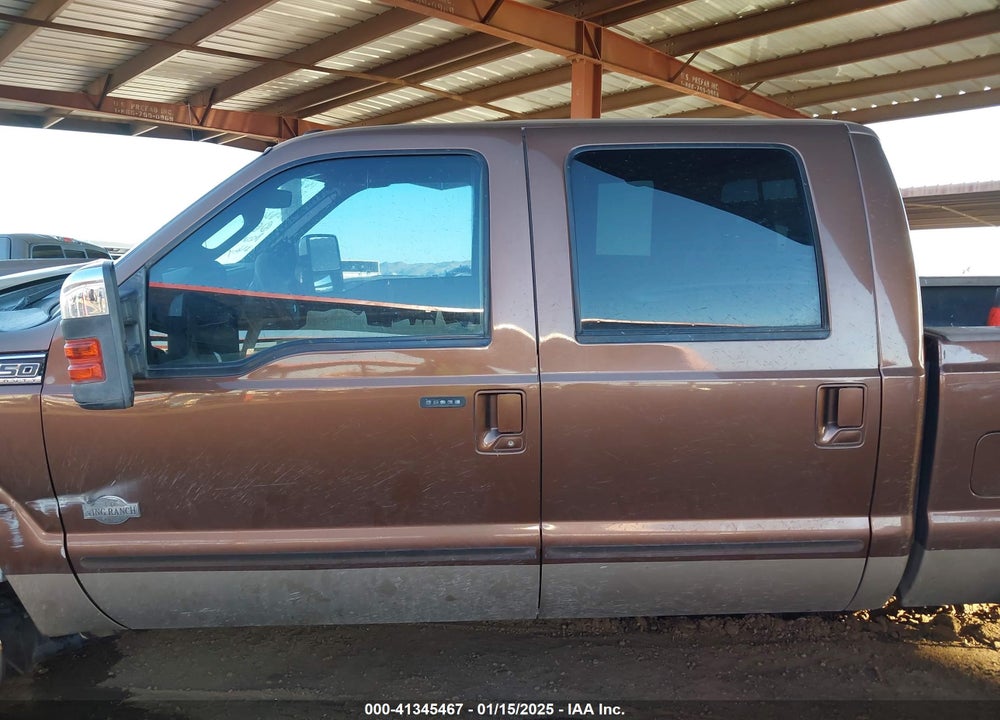 2011 FORD F-350 LARIAT VIN: 1FT8W3BT7BEB66032