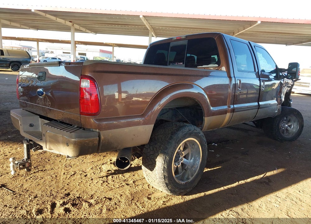 2011 FORD F-350 LARIAT VIN: 1FT8W3BT7BEB66032