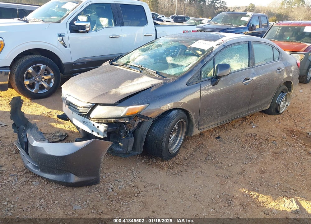 2012 HONDA CIVIC SDN LX VIN: 2HGFB2F50CH554482