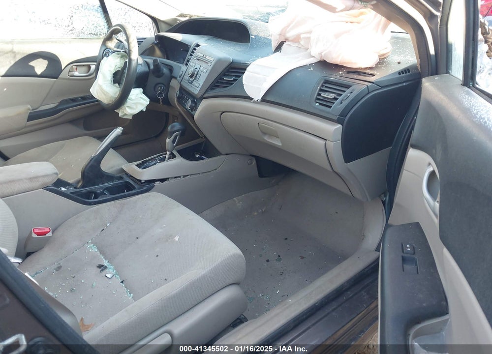 2012 HONDA CIVIC SDN LX VIN: 2HGFB2F50CH554482