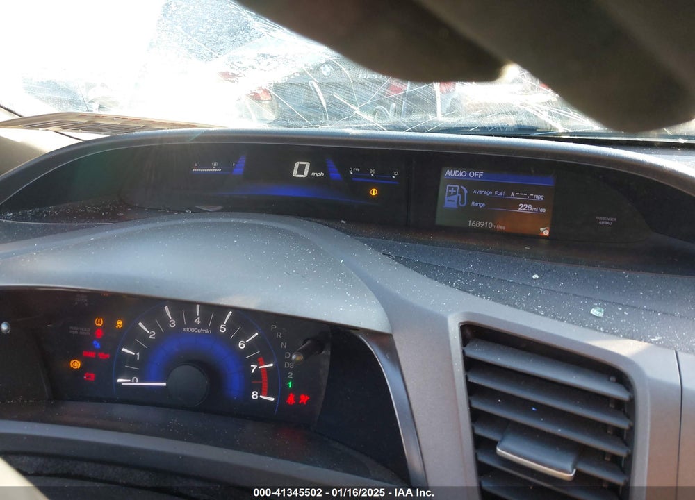 2012 HONDA CIVIC SDN LX VIN: 2HGFB2F50CH554482