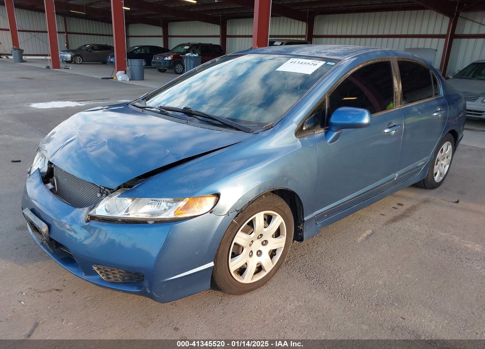 2011 HONDA CIVIC LX VIN: 2HGFA1F59BH545744