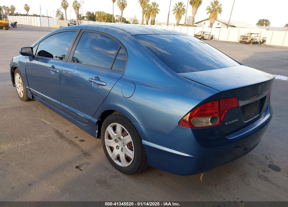 2011 HONDA CIVIC LX VIN: 2HGFA1F59BH545744