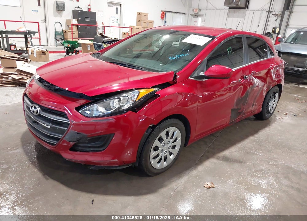 2016 HYUNDAI ELANTRA GT VIN: KMHD35LH6GU272655