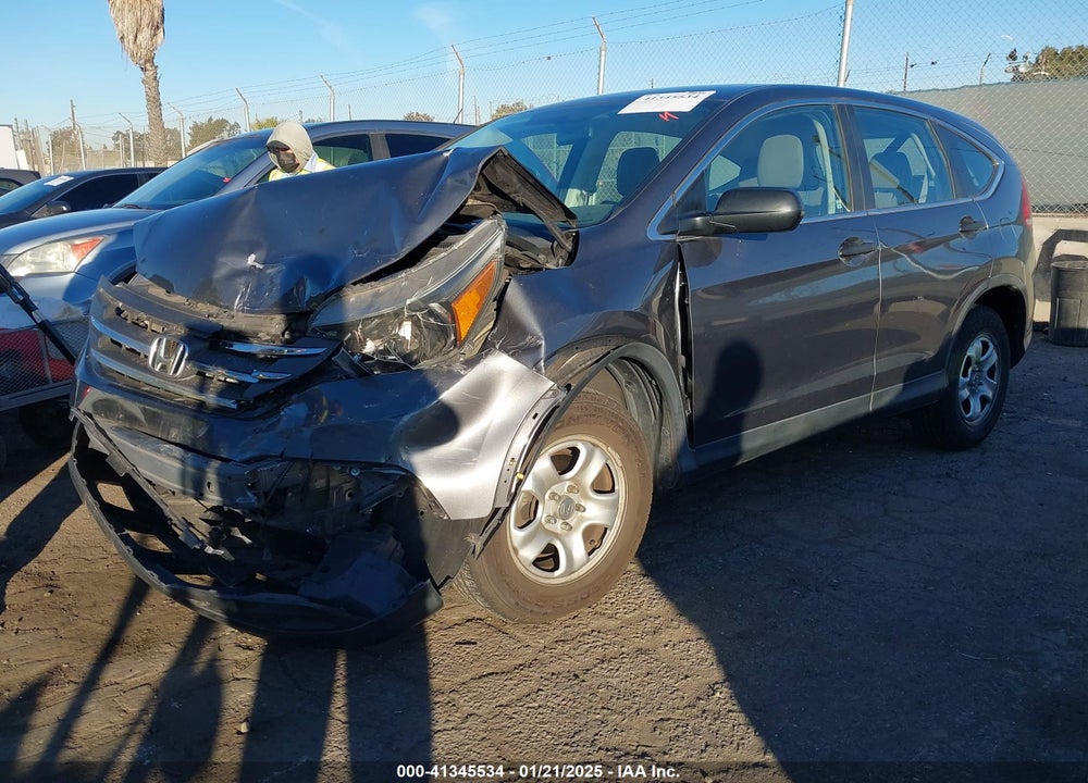 2013 HONDA CR-V LX VIN: 3CZRM3H31DG712217