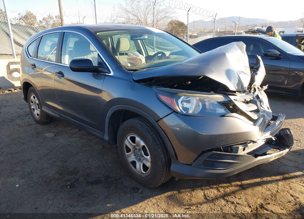 2013 HONDA CR-V LX VIN: 3CZRM3H31DG712217