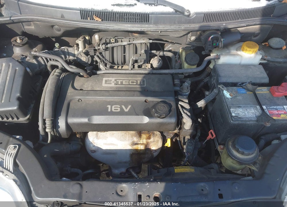 2005 CHEVROLET AVEO LS VIN: KL1TD62625B481491