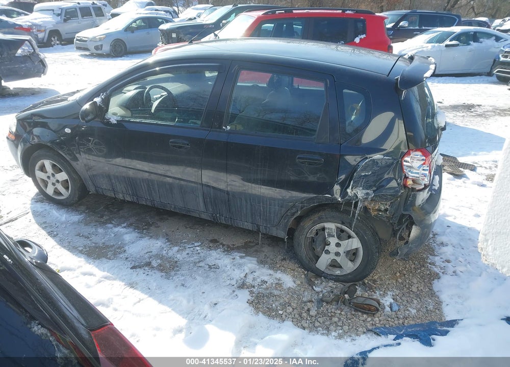 2005 CHEVROLET AVEO LS VIN: KL1TD62625B481491