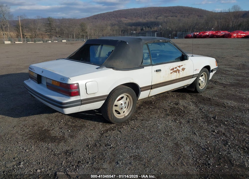 1984 FORD MUSTANG GT VIN: 1FABP27W8EF204310
