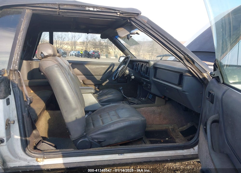 1984 FORD MUSTANG GT VIN: 1FABP27W8EF204310