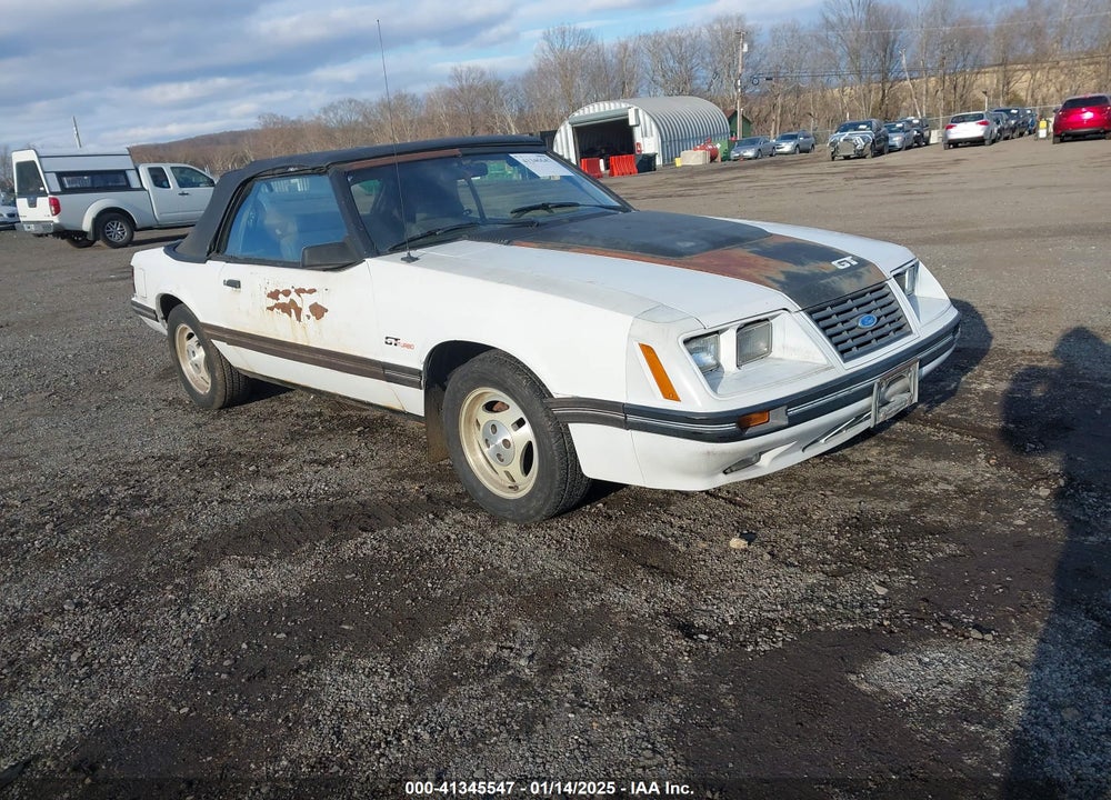1984 FORD MUSTANG GT VIN: 1FABP27W8EF204310