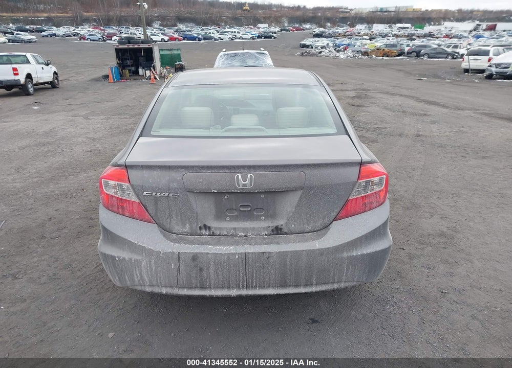2012 HONDA CIVIC VIN: 19XFB2F87CE378311