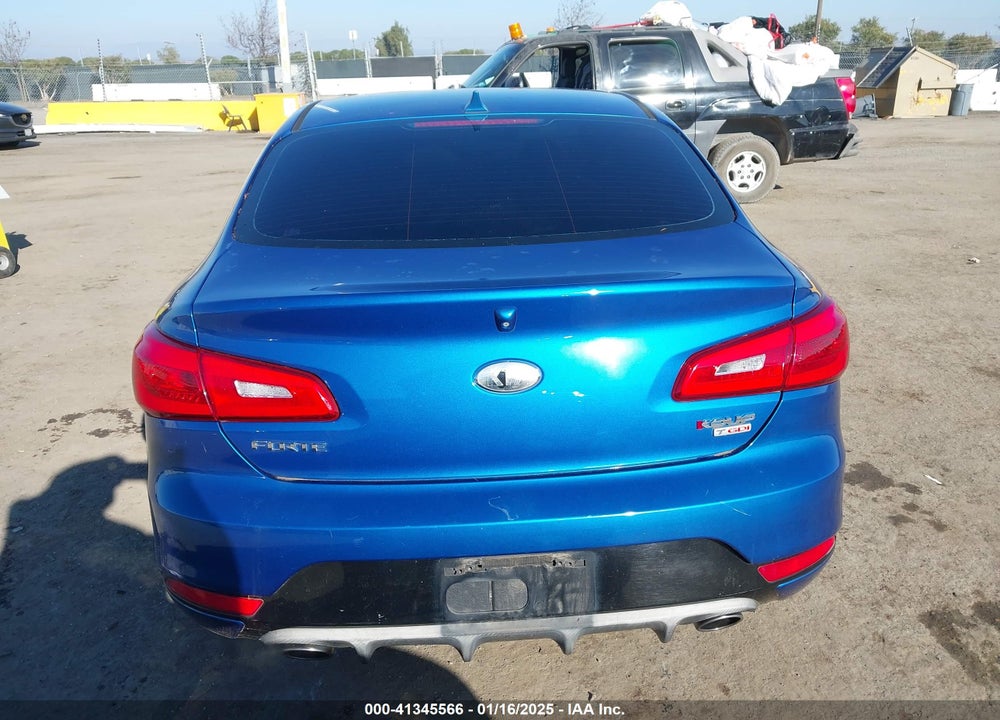 2014 KIA FORTE KOUP VIN: KNAFZ6A31E5200887