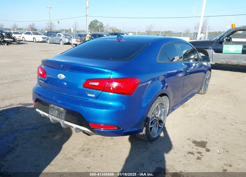 2014 KIA FORTE KOUP VIN: KNAFZ6A31E5200887