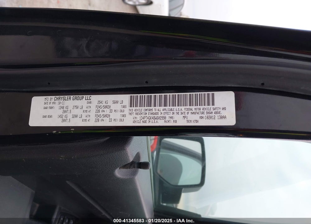 2011 DODGE NITRO HEAT VIN: 1D4PT4GK4BW602990