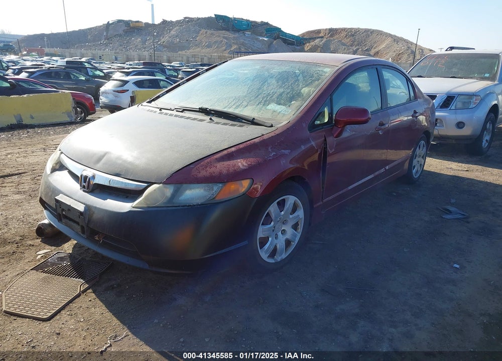 2007 HONDA CIVIC VIN: 1HGFA16527L087281