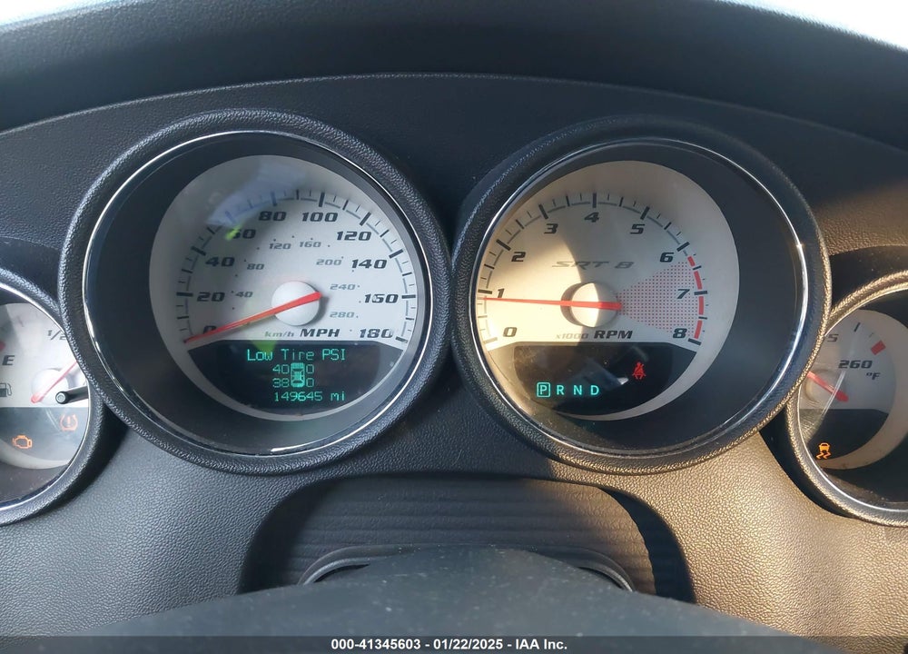 2008 DODGE CHARGER SRT8 VIN: 2B3LA73W28H171912