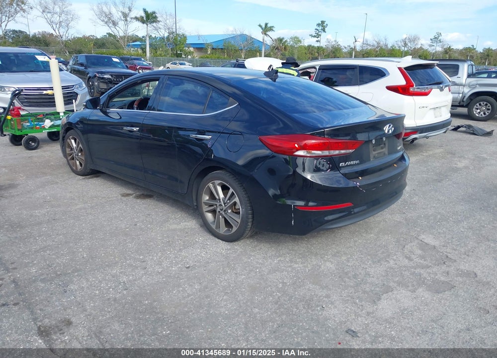 2017 HYUNDAI ELANTRA VIN: 5NPD84LF7HH162479