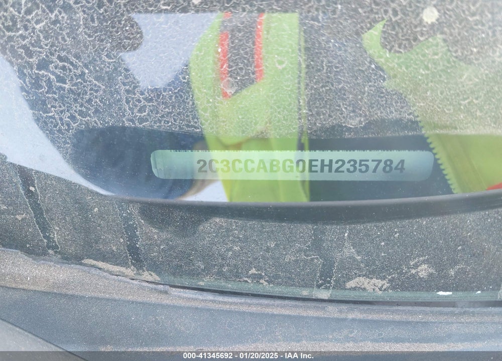 2014 CHRYSLER 300 VIN: 2C3CCABG0EH235784