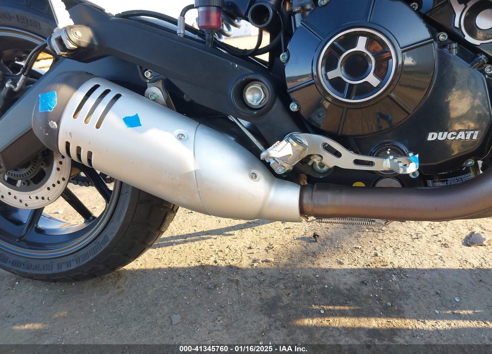 2020 DUCATI SCRAMBLER DESERT SLED VIN: ML0KAFPM3LT002748