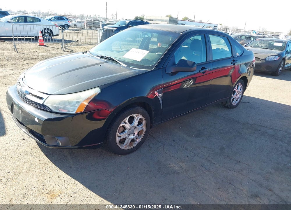 2008 FORD FOCUS VIN: 1FAHP35N88W110717
