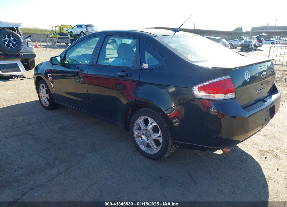 2008 FORD FOCUS VIN: 1FAHP35N88W110717