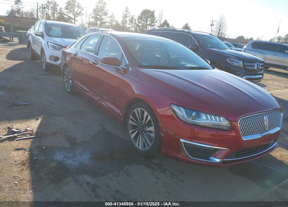 2017 LINCOLN MKZ VIN: 3LN6L5EC7HR624614