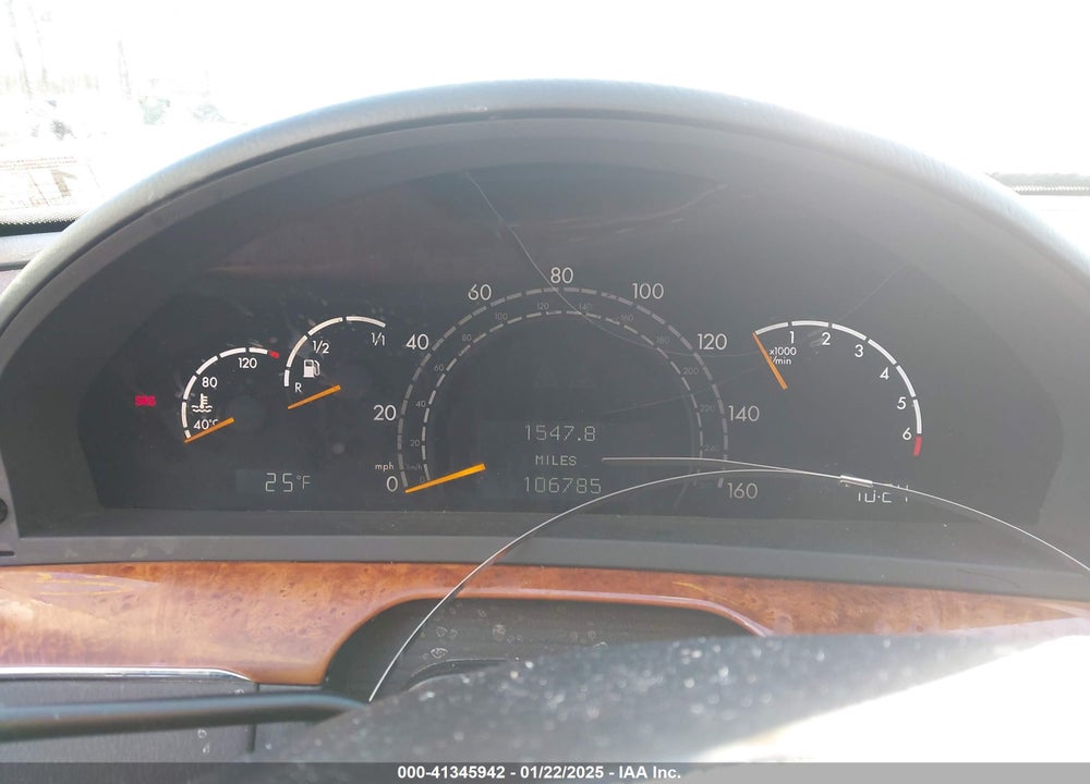 2005 MERCEDES-BENZ S 500 VIN: WDBNG75J75A451373