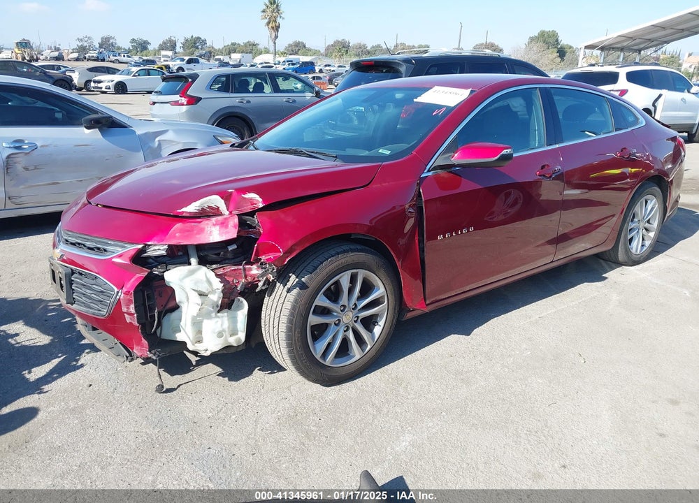 2018 CHEVROLET MALIBU VIN: 1G1ZD5STXJF156831