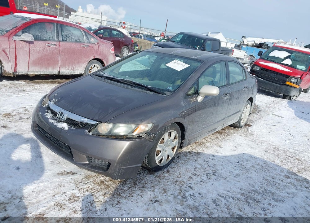 2010 HONDA CIVIC VIN: 2HGFA1F51AH535756