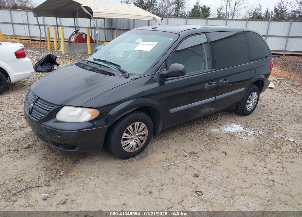 2007 DODGE CARAVAN SE VIN: 1D4GP25E37B258878