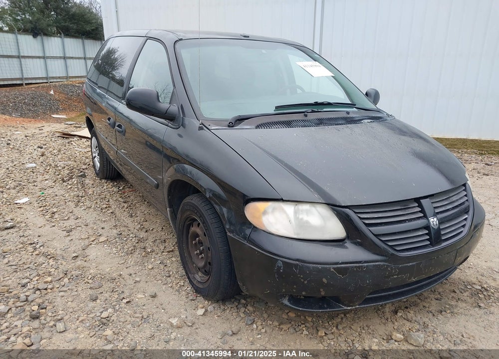2007 DODGE CARAVAN SE VIN: 1D4GP25E37B258878